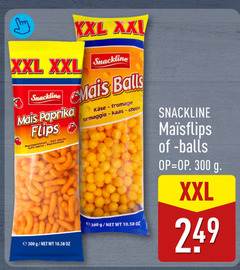  300 xxl snackline mais paprika oz balls fromage formaggio kaas cheese 
