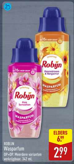  robijn wasverzachter geur intense passiebloem bergamot pink sensation meerdere ml elders 