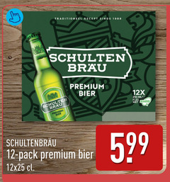  schultenbrau flesjes bier 12 250 traditioneel recept premium pack 12x ml draaidop 