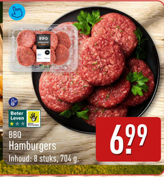  hamburgers 8 bbq beter leven dieren bescherming inhoud stuks 