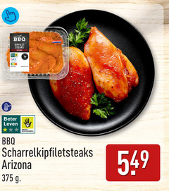  kipfilet bbq steaks arizona beter leven dieren bescherming 