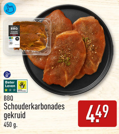  karbonade 450 bbq schouder beter leven dieren bescherming schouderkarbonades gekruid 