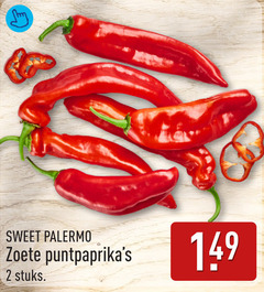  puntpaprika 2 sweet palermo zoete stuks 