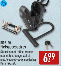  ride go fietsaccessoires stuurtas elementen beugelslot multitool stuk 