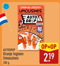  autodrop snoep 219 oranje auto drop zone 