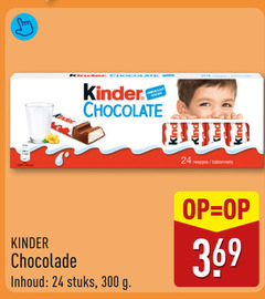  kinder chocolade 24 300 chocolate melk lait cacao reepjes inhoud stuks 