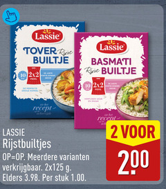  lassie rijst 2 10 200 tover builtje pers droge korrel gedoe basmati achterzijde geur rijstbuiltjes meerdere elders stuk recept 