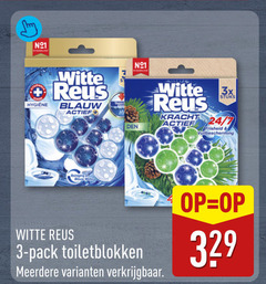  witte reus toiletblok 3 nederland blauw 3x stuks kracht 24 7 reiniging water pack toiletblokken meerdere 
