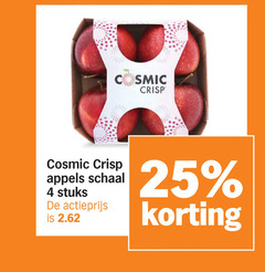  appels 4 25 cosmic crisp schaal stuks actieprijs 