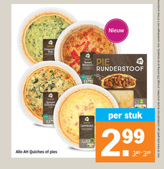  2 18 20 25 160 180 1800 quiche pesto spinazie tomaat mozzarella vega pie runderstoof knapperig geitenkaas quiches min nutri score lorraine gerookte spekjes stuk 2e halve combinatie productvarianten 