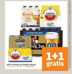  brand amstel hertog jan alcoholvrij bier 1 6 10 50 1870 bieren india 0.0 jack radler citroen 00 elves stout le far to love for hart varieeren combinatie 2e halve aanbieding maximaal kratten dozen flessen dezelfde wijn 