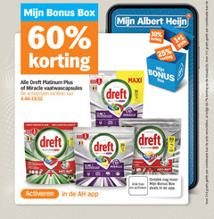  dreft vaatwasmiddel 1 2 4 19 20 25 30 31 60 box albert maxi platinum miracle vaatwascapsules varieeren brillance teen vlekken les taches korte courts anti matt technology l all one citroen klik activeren activeer deals combinatie 