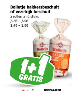  beschuit 1 2 10 bolletje bakkersbeschuit vezelrijk rollen stuks bakkers 