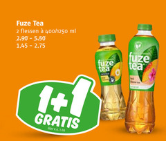  fuze tea ice 1 2 flessen 400 ml liter v.a. undressed 