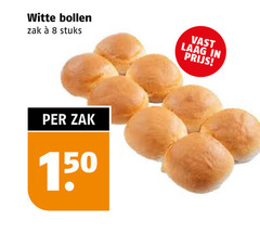  bolletjes 8 150 witte bollen zak stuks vast laag 