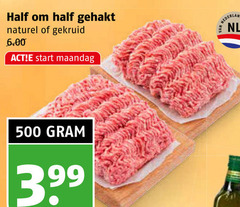  gemengd gehakt 500 naturel gekruid start maandag nederlandse nl 