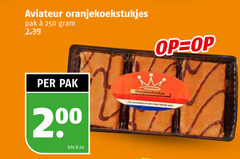  koeken 200 250 aviateur oranjekoekstukjes pak kilo 