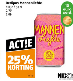  speciaalbieren 10 18 25 33 oedipus blikje cent mannen saison 330ml liter roken drinken 