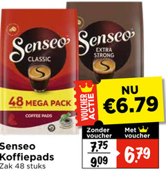  douwe egberts senseo koffiepads 48 strong mega pack coffee pads voucher zak stuks 
