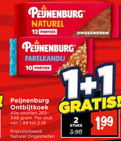  1 2 10 12 naturel porties parelkandij peijnenburg ontbijtkoek soorten stuk ongesneden stuks 