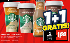  starbucks ijskoffie 1 2 caramel macchiato flavour cappuccino chilled coffee creamy ice soorten bekers ml stuk stuks 