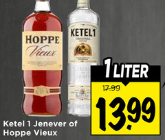  hoppe ketel 1 jenever vieux ketel1 liter 