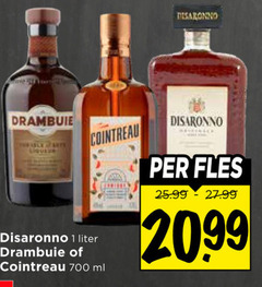  cointreau disaronno likeur amaretto 1 700 2099 drambuie angelique liter ml fles 