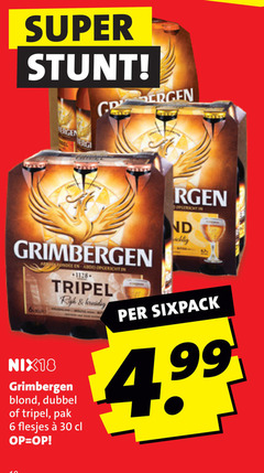  grimbergen speciaalbieren 4 6 30 super nix18 1128 tripel blond dubbel pak 