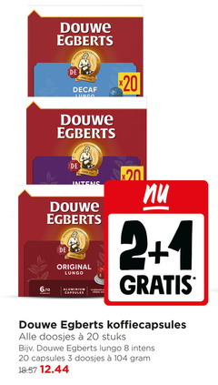  douwe egberts koffiecups 1 2 3 8 20 meester koffiebranders joure decaf lungo original 6 12 intensiteit aluminium capsules gebruiken koffiecapsules doosjes stuks 