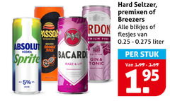  mixdrank hard seltzer 5 vodka passoa with juice absolut orange sprite l 250ml bacardi razz up caribbean rum flavours premixen blikjes premium pink gin tonic perfectly mixed 0.25 liter stuk 