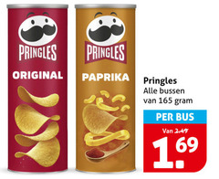  pringles chips 69 original paprika bussen bus 16 