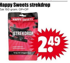  drop 150 happy sweets zak gemaakt terug 