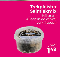  trekpleister huismerk drop 140 salmiakmix 