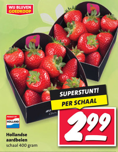  aardbeien 400 holland hollandse schaal 