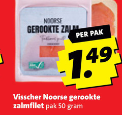  gerookte zalmfilet 50 noorse pak visscher 