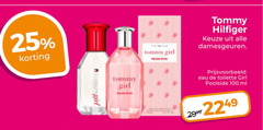  25 100 tommy girl hilfiger damesgeuren eau toilette ml 