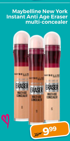  concealers maybelline new york instant anti visage eraser multi concealer 