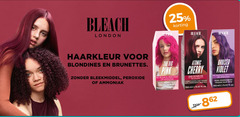  25 150 bleach london haarkleur blondines brunettes bleekmiddel peroxide ammoniak big pink ammonia semi permanent hair dye cherry for diary conditioning and ml oz violet 