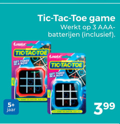  3 5 jaar tic tac game batterijen 