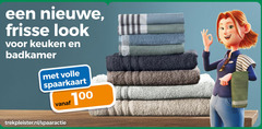  100 nieuwe frisse keuken badkamer volle spaarkaart trekpleister.nl spaaractie 