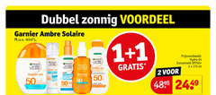  1 2 24 50 dubbel zonnig voordeel garnier ambre solaire super uv haute preston protecteur well seat bescherming visage makeup kids sensitiv expert pro sensitive hydra protect protection zonnemelk spf50 ml 