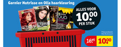  60 100 1000 garnier nutrisse haarkleuring blauw nouveau ultra color gloss ammoniak sans grijsdekking zichtbaar optimaal comfort stuk bruinzwart 