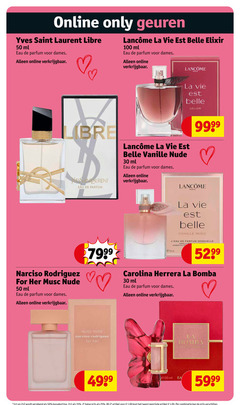  1 2 25 30 33 50 100 online only geuren yves saint laurent libre ml eau parfum dames la vie belle elixir lancome panis vanille nude paris narciso rodriguez for sensuelle jasmin du carolina herrera bomba 2e halve artikel combinatie 