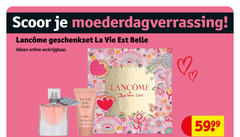  scoor geschenkset la vie belle online lancome barbara cox happiness 