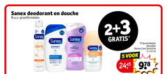  sanex douchegel deodorant 2 3 5 12 douche grootformaten zero expert skin health salted therapy sensitive tolerance protector anti irritation car acid complex derma care control cent keeps healthy deoroller ml 