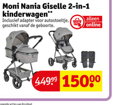  1 2 15000 giselle kinderwagen adapter autostoeltje geboorte lopende kruidvat 