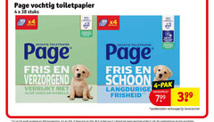  page vochtig toiletpapier 1 2 4 25 33 50 100 stuks x4 multipack bewezen biologisch afbreekbaar doorspoelbaar fris verzorgend verrijkt aloe vera kamille schoon geur technologie pak 3 99 2e halve artikel combinatie 