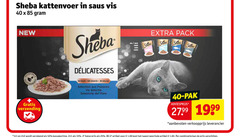  sheba kattenvoer 1 2 25 33 40 50 saus vis new quality verzending aux sauce salsa selezione mare pack pak 2e halve artikel combinatie 