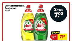  dreft afwasmiddel 2 quickwash ml xl langer 3x longtemps 