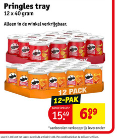  pringles chips 12 40 1549 tray idual original pap pack pak artikel combinatie 